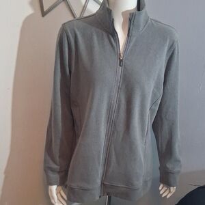 Hi-Tec Women's Charcoal Zip-Up Jacket